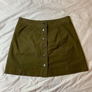 Madewell A-Line Skirt